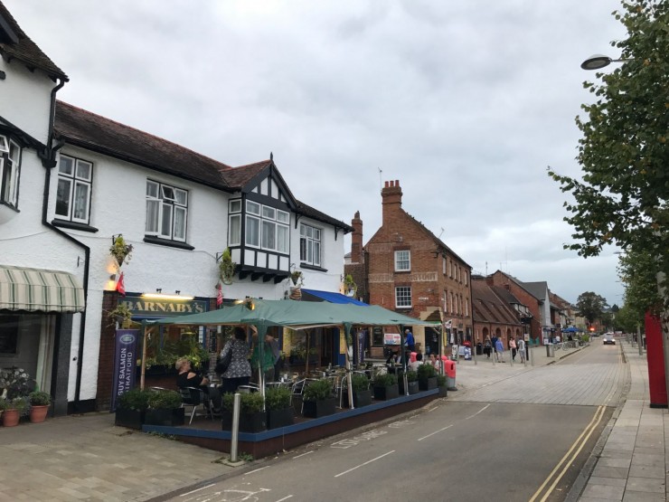 Fra Riverside i Stratford upon Avon. Foto: © ReisDit.no