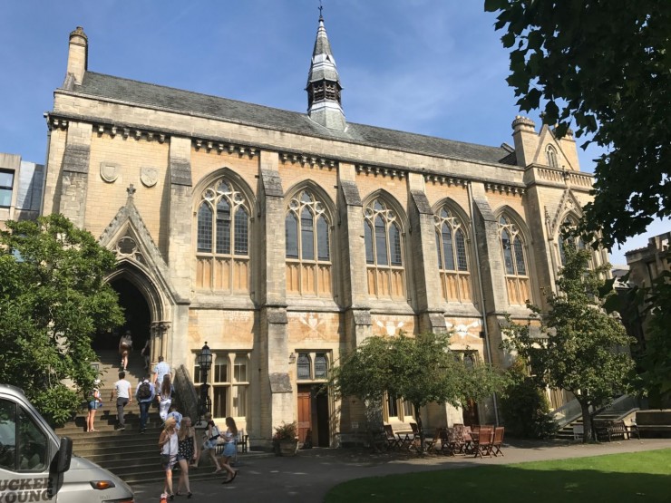 Fra Balliol College - The Dining Hall, hvor kong Olav og kong Harald har inntatt måltider mange ganger. Foto: © ReisDit.no