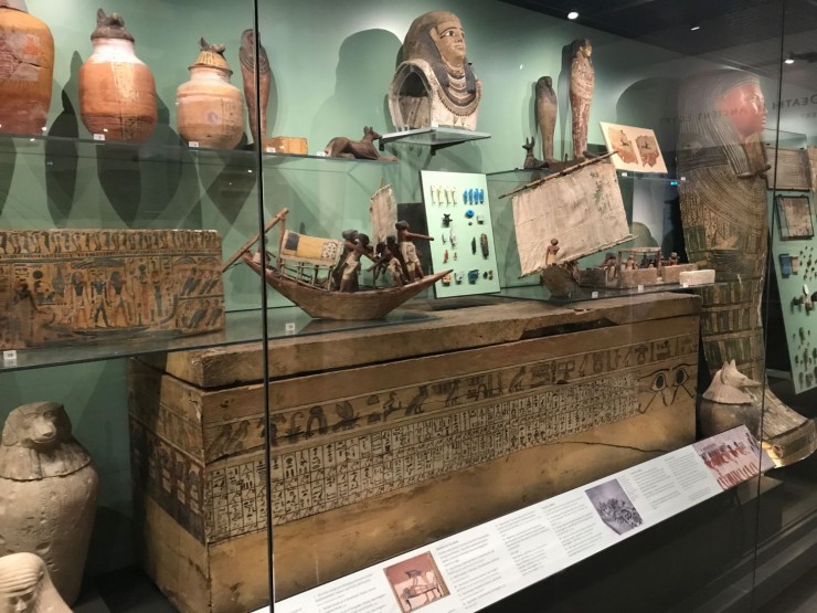 Fra den egyptiske avdelingen i Ashmolean Museum. Foto: © ReisDit.no