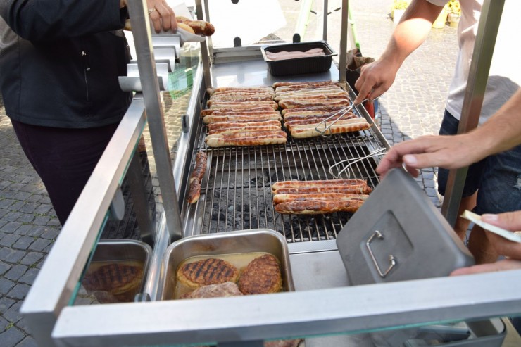 Thüringer Bratwurst in action. Foto: © ReisDit.no