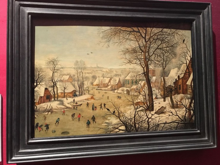 Pieter Bruegel d.y.: "Vinterlandskap" datert år 1626. Foto: © ReisDit.no