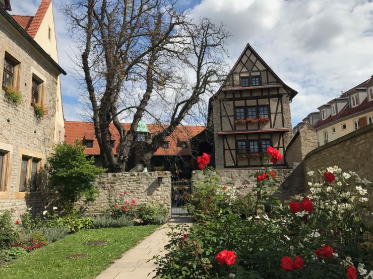 Augustinerkloster der Martin Luther ble tatt opp som novise i år 1505. Foto: © ReisDit.no