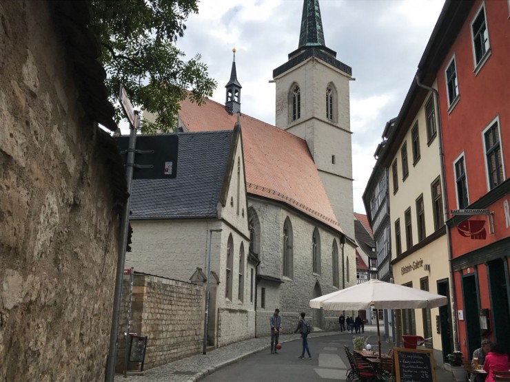 Gamlebyen i Erfurt er artig å utforske på egenhånd. Foto: © ReisDit.no