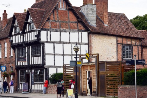 Stratford-upon-Avon, William Shakespeare, The Bard, middelalder, bindingsverk, Shakespeare’s Birthplace, Clopton Bridge, Anne Hathaway, Mary Arden, New Place, Hall’s Croft, John Hall, Holy Trinity Church