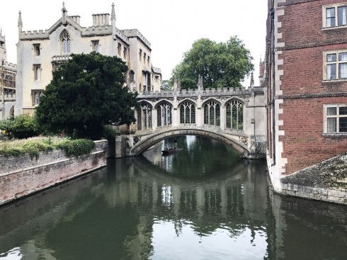 Trinity, King’s grade, Fitzwilliam Museum, Madelene Bridge, Bridge Street, St. Bene’t’s Church, Great St. Mary, Bridge Street, St. John’s College, Bridge of Sighs