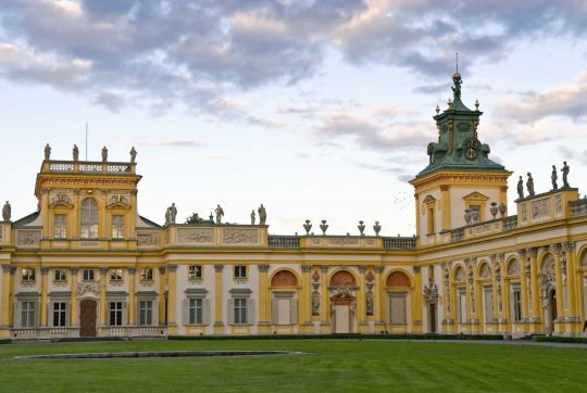 Wilanow-palasset, Warszawa, Unesco Verdensarv, Wisla, Midt-Polen, Polen