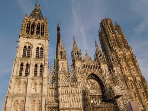 Cathédrale Notre Dame, Rouen, bindingsverk, Vieux Ville, Unescos liste over Verdensarven, Normandie, Vest-Frankrike, Frankrike