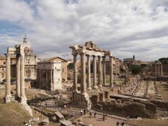 Forum Romanum, Roma, Unescos liste over Verdensarven, romerriket, Forum, antikken, historiske bydeler, gamlebyen, Trastevere, den evige stad, Tiber, Vatikanet, Panthon, Roma, Midt-Italia, Italia