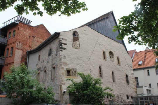 Erfurt, Thüringen, Tyskland, middelalder, Krämerbrücke, Domplatz, Dom St. Marien, St. Severikircher, Fischmarkt, Kleinmarkt, Alte Synagoge, Martin Luther, Augustinerkloster, Anger, Angermuseum, Zitadelle Petersberg, Marktstrasse