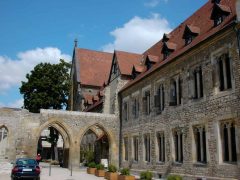 Erfurt, Thüringen, Tyskland, middelalder, Krämerbrücke, Domplatz, Dom St. Marien, St. Severikircher, Fischmarkt, Kleinmarkt, Alte Synagoge, Martin Luther, Augustinerkloster, Anger, Angermuseum, Zitadelle Petersberg, Marktstrasse