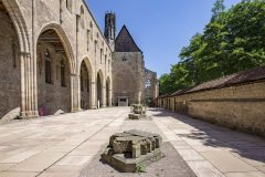 Erfurt, Thüringen, Tyskland, middelalder, Krämerbrücke, Domplatz, Dom St. Marien, St. Severikircher, Fischmarkt, Kleinmarkt, Alte Synagoge, Martin Luther, Augustinerkloster, Anger, Angermuseum, Zitadelle Petersberg, Marktstrasse