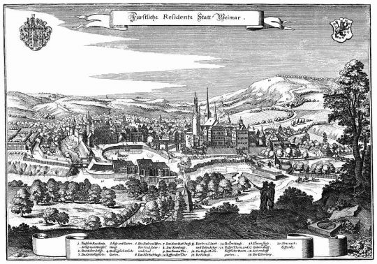 Weimar, Thüringen, Øst-Tyskland, Tyskland, klassisismen, klassiske-weimar, classic-weimar, Goethe, Schiller, Luther, Lucas Cranach, St Peter und Paul, Schiller, Franz Liszt, Bauhaus, Schloss Belvedere, Residenz-schloss-Weimar, Carl August, Anna Amelia, Ilm, Park-am-Ilm